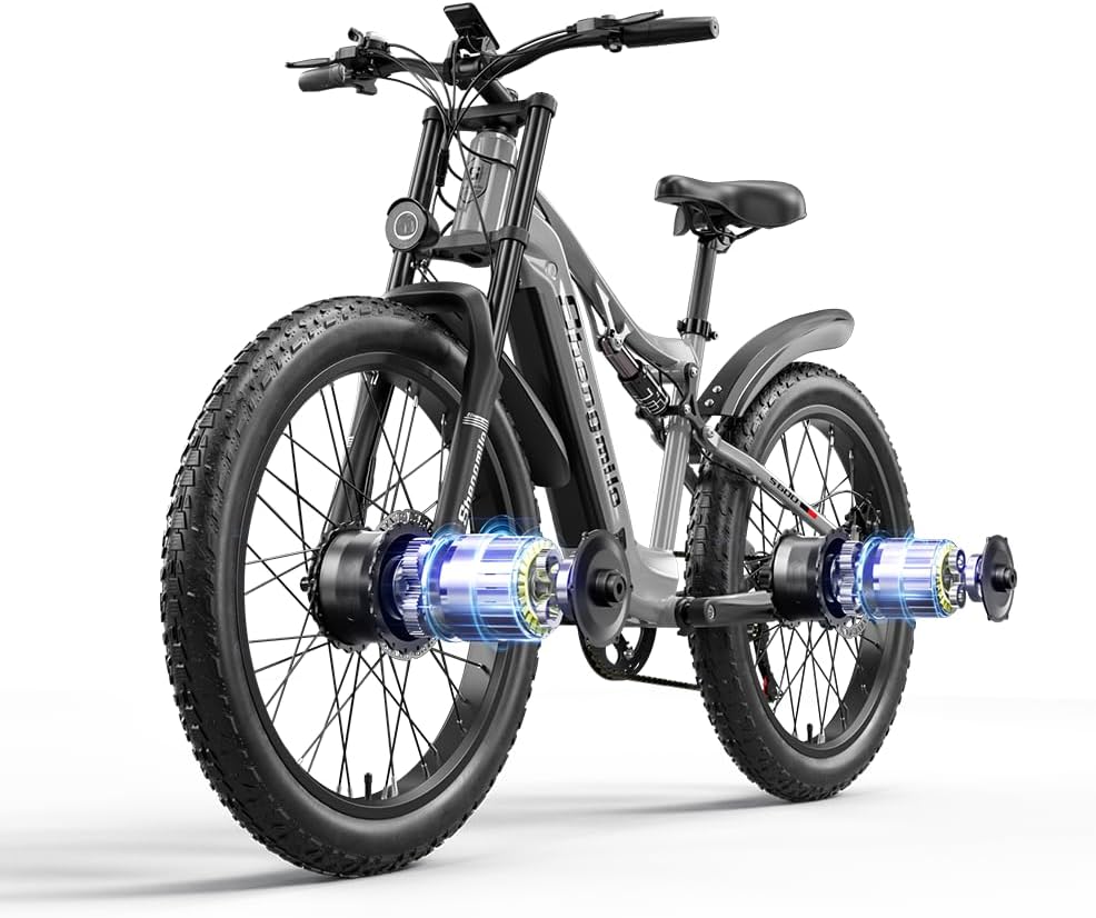 Shengmilo S600 – Elektrofahrrad mit Doppelmotor 48V 17.5Ah