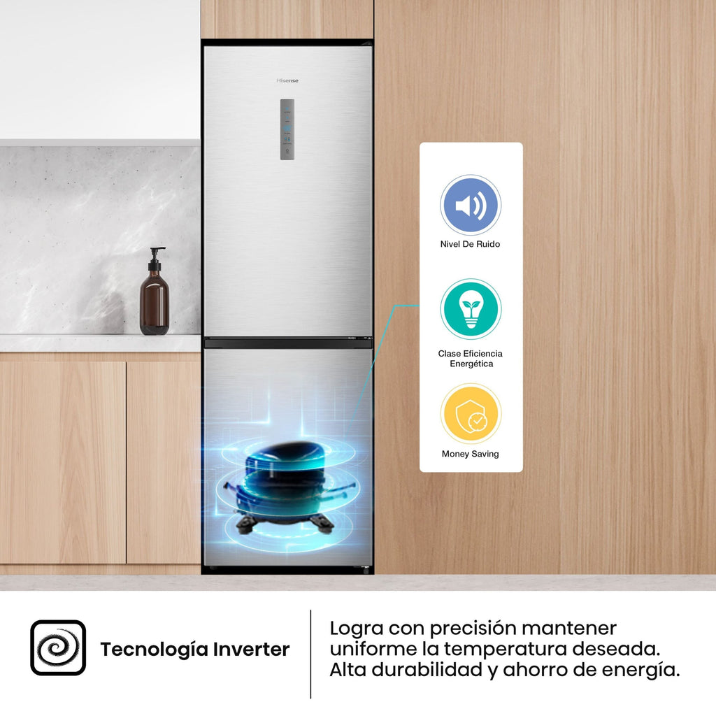 Hisense – Kühl-Gefrierkombination No Frost 304 Liter