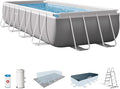 Intex Prism Frame rechteckiger Schlauchpool 4,88 x 2,44 x 1,07 m