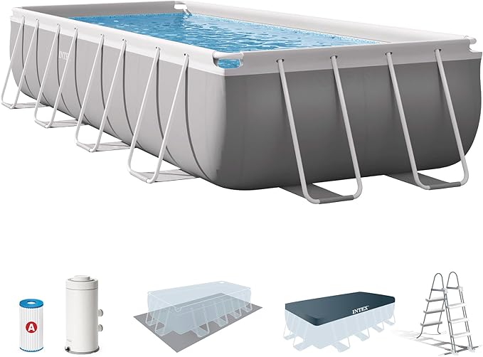 Intex Prism Frame rechteckiger Schlauchpool 4,88 x 2,44 x 1,07 m