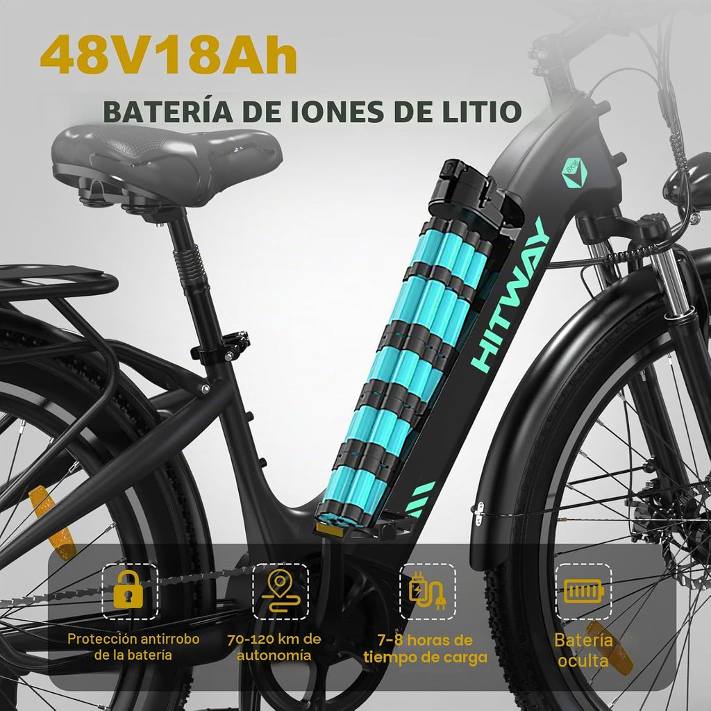 HITWAY BK16 – Urbanes E-Bike 26" 250W