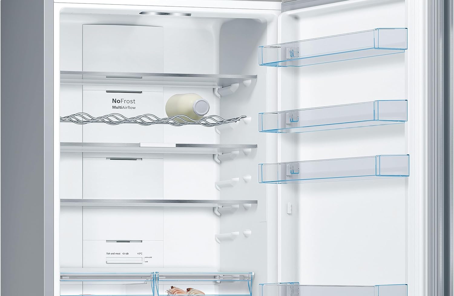 Bosch Serie 4 – Kühl-Gefrier-Kombination XXL 438L