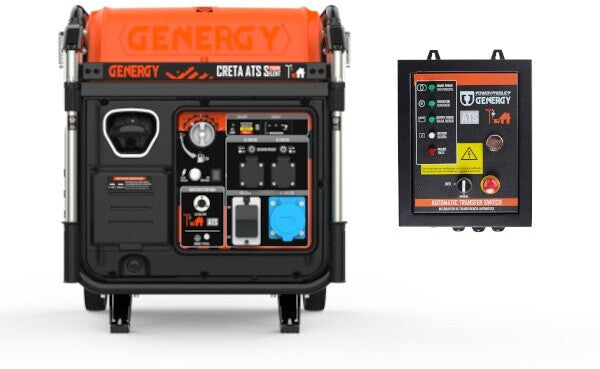Inverter Stromerzeuger GENERGY Creta Silent 7500W ATS 230V mit Elektrostart