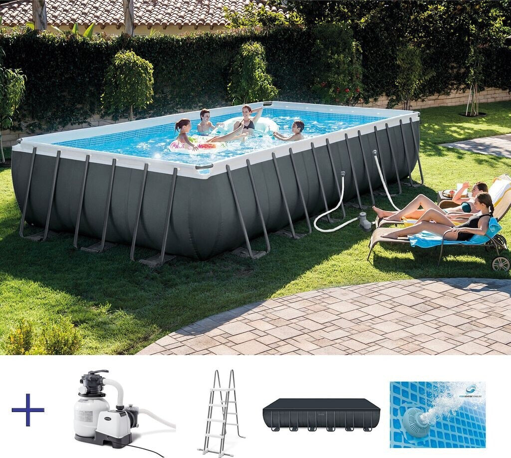 Intex Ultra XTR Rectangular Aufstellpool 732 x 366 x 132 cm (26364NP)