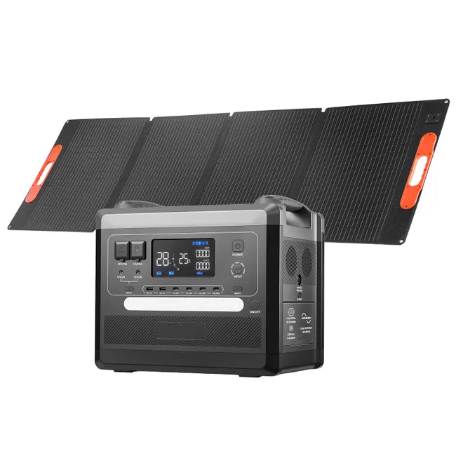 SUCCEBUY 2160 Wh – Tragbarer Solargenerator 2400 W